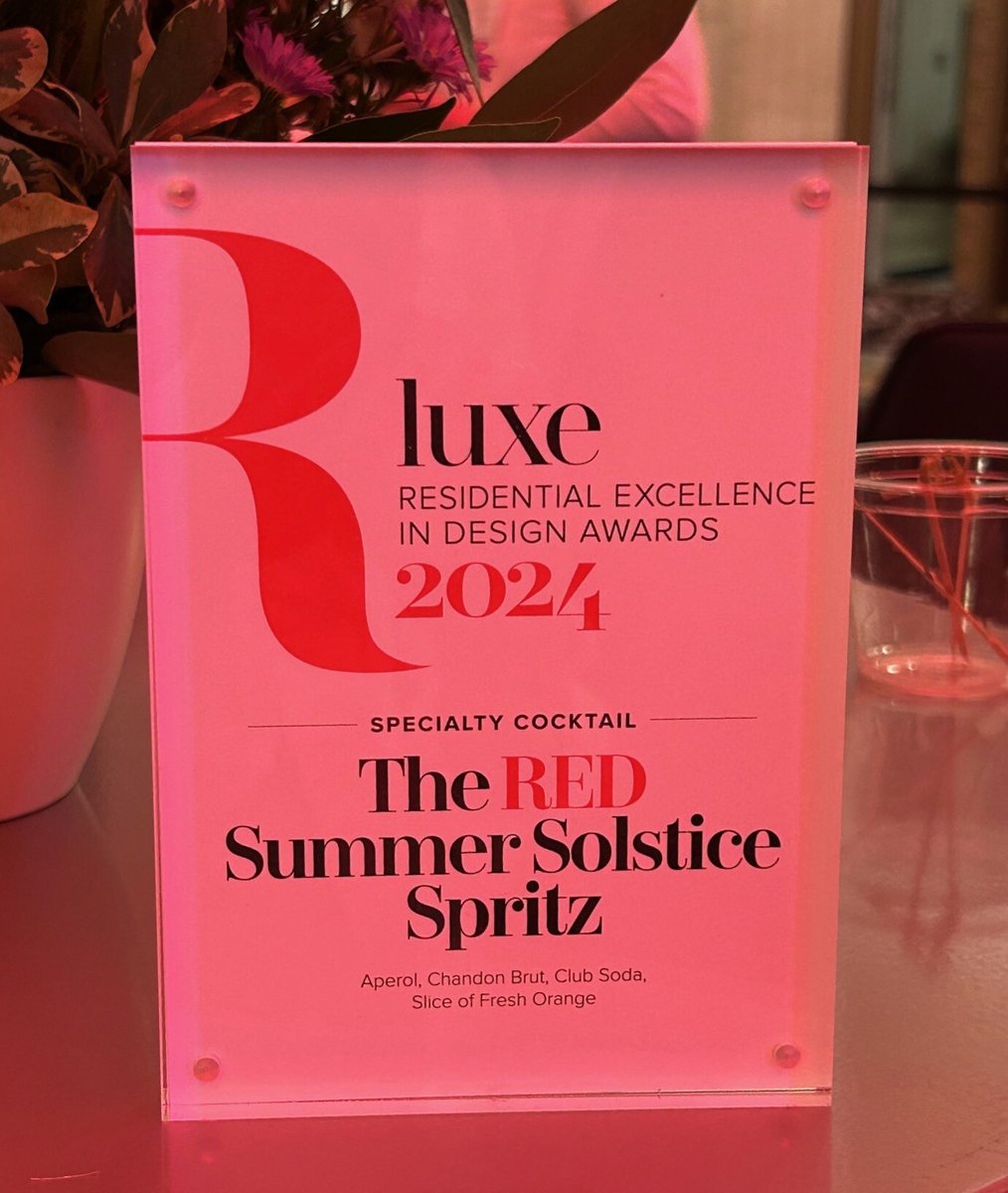 Stratum Entertainment Credenza and Lomani Sofa and Chair wins Luxe Interiors + Design’s 2024 Products award.