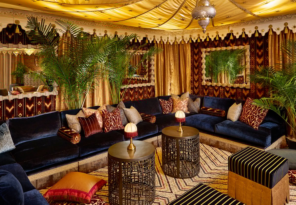 Bernhardt, along with A-List designer Nicole Fuller, brought a luxurious atmosphere to the High Point Market.