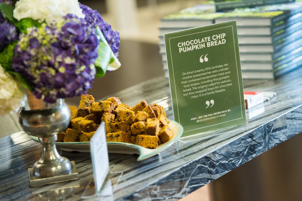 Entertaining at Home book signing at Bernhardt
