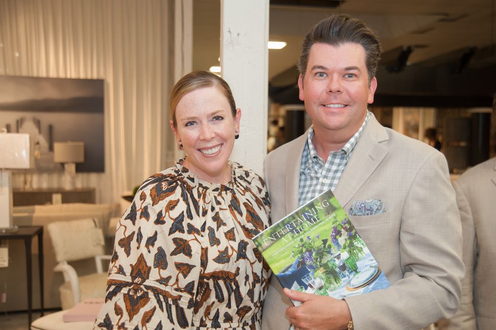 Entertaining at Home book signing at Bernhardt