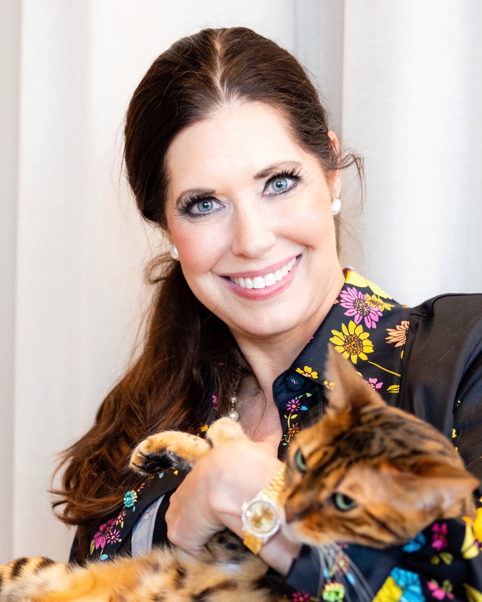Shayla Copas and her cat, Prada. 