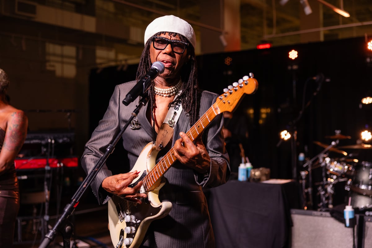 The legendary Nile Rodgers has written & produced chart-toppers for everyone from David Bowie to Beyonce and Madonna.