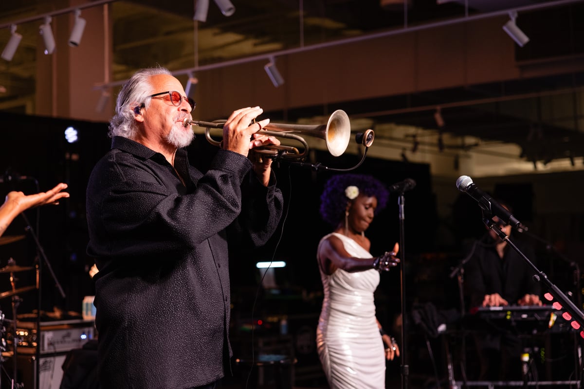 Trumpeter Steve Jankowski is a producer and engineer and previously toured with Chicago, Bon Jovi and the Rolling Stones, among others.