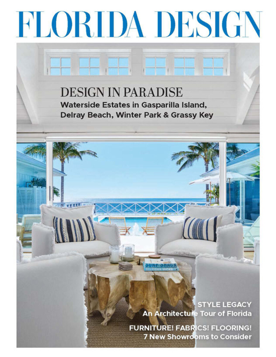 Bernhardt Furniture featured in Florida Design